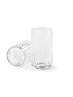 Lyngbyvasen blå glas fra Lyngby Porcelæn