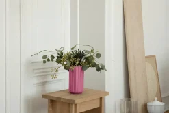 Lyngbyvasen i grøn glas fra Lyngby Porcelæn