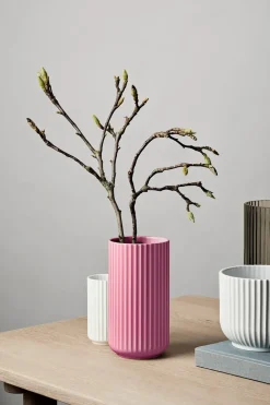 Lyngbyvasen i grøn glas fra Lyngby Porcelæn