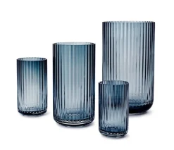 Lyngbyvasen i grøn glas fra Lyngby Porcelæn