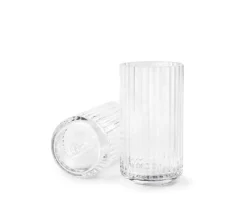 Lyngbyvasen i klar glas fra Lyngby Porcelæn