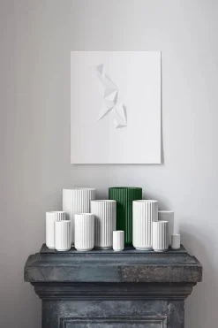 Lyngbyvasen i klar glas fra Lyngby Porcelæn