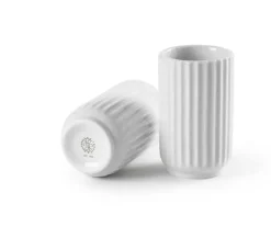 Lyngbyvasen i rød, H15,5 cm fra Lyngby Porcelæn