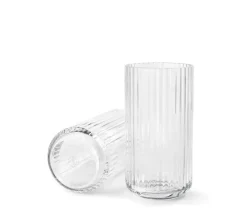 Lyngbyvasen i rosa, H25 cm fra Lyngby Porcelæn