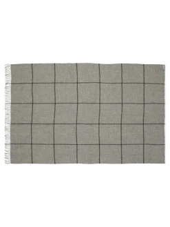 Mandø Plaid, nordic grey fra Silkeborg Uldspinderi