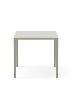May Spisebord 85 x 85, light grey fra New Works