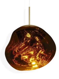 Melt Pendant Copper, 50 cm fra Tom Dixon