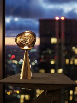 Melt Portable Bordlampe, gold fra Tom Dixon