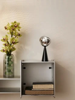 Melt Portable Bordlampe, silver fra Tom Dixon