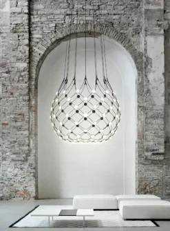 Mesh LED pendel Ø100 fra Luceplan