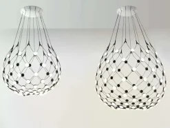 Mesh LED pendel Ø80 fra Luceplan
