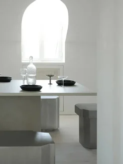 Metal Champagne Coupe, low fra Louise Roe