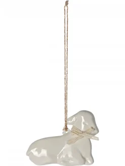 Metal ophæng, lam, rå hvid fra Maileg