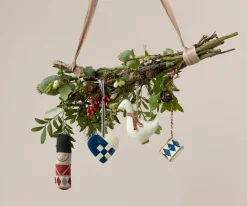 Metal ornament, Nisse med Stearinlys fra Maileg