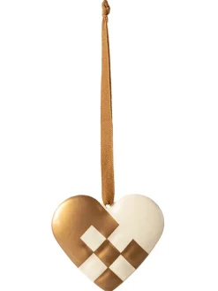 Metalophæng Lille Hjerte, dark blue fra Maileg