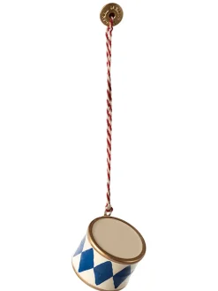 Metalophæng Lille Tromme, dark blue fra Maileg