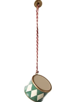 Metalophæng Lille Tromme, dark blue fra Maileg