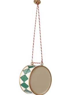 Metalophæng Stor Tromme, dark blue fra Maileg