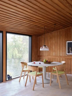 Midst Table Ø 120 cm, dark oiled oak fra Muuto