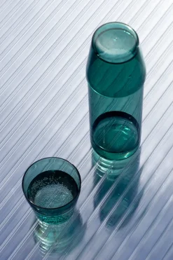 Milk, set of 1 carafe + 2 glasses, clear fra Nine