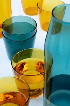 Milk, set of 1 carafe + 2 glasses, grey fra Nine