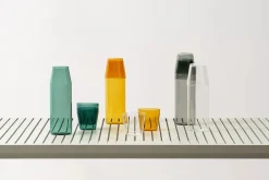 Milk, set of 1 carafe + 2 glasses, aqua fra Nine