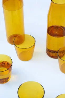 Milk, set of 1 carafe + 2 glasses, aqua fra Nine