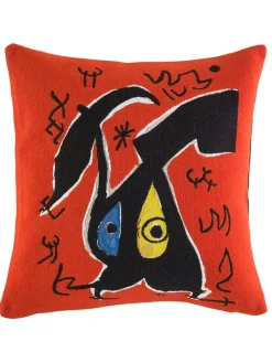 Miro Femme Oiseaux vævet pude fra Poulin Design