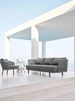 Moments Loungestol inkl. hynder fra Cane-line