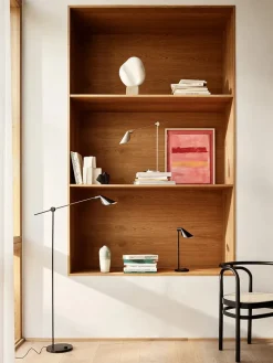 MS021 Bordlampe, sort PVD fra Fritz Hansen