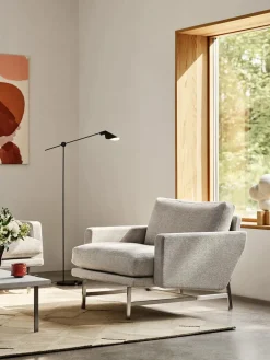 MS011 Gulvlampe, stål fra Fritz Hansen