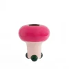 Mushroom Vase, fancy pink/green fra raawii