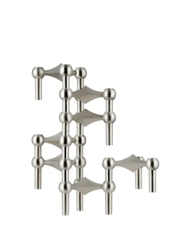 Nagel Lysestage, messing fra STOFF Nagel