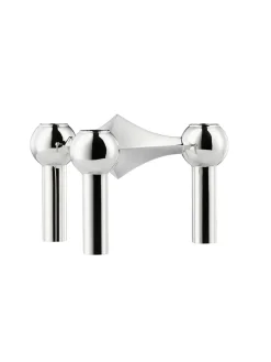 Nagel Lysestage, messing fra STOFF Nagel