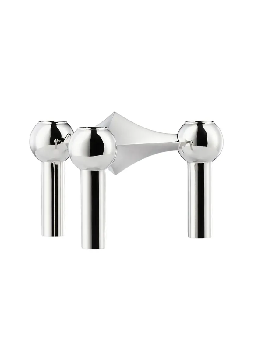 Nagel Lysestage, messing fra STOFF Nagel