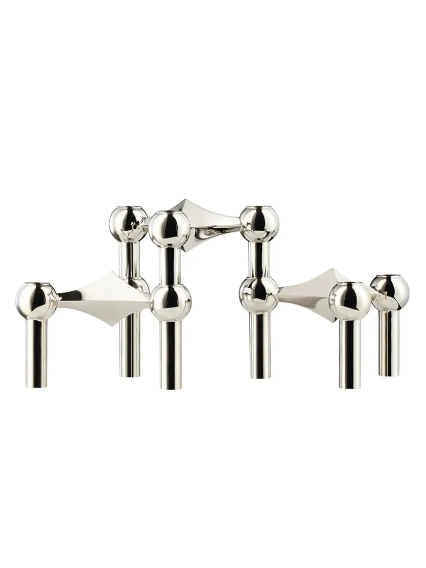 Nagel Lysestage, messing fra STOFF Nagel