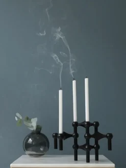 Nagel Lysestage, messing fra STOFF Nagel