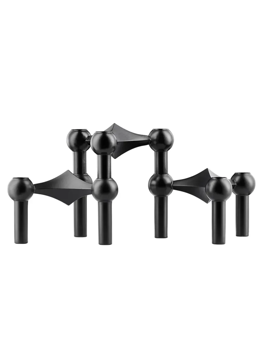 Nagel Lysestage, messing fra STOFF Nagel