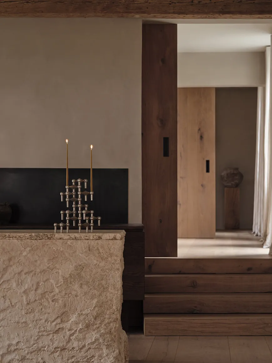 Nagel Lysestage, rosa guld fra STOFF Nagel