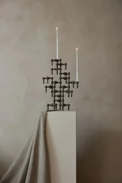 Nagel Lysestage, rosa guld fra STOFF Nagel