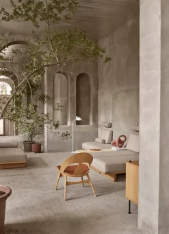 Nakkehynde til BM0865 daybed af Børge Mogensen