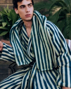 Naram badekåbe, Lilac & Neon Yellow fra Bongusta