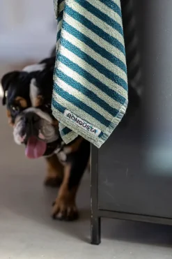 Naram towel - Baby pink & Ski patrol fra Bongusta