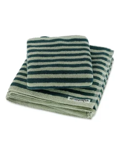 Naram towel - Creme & Ink fra Bongusta
