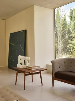 ND55 sofabord, eg olie af Nanna Ditzel