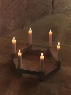 Newel Modular Candle Holder, lysestage sæt af 4 stk. fra Ferm Living