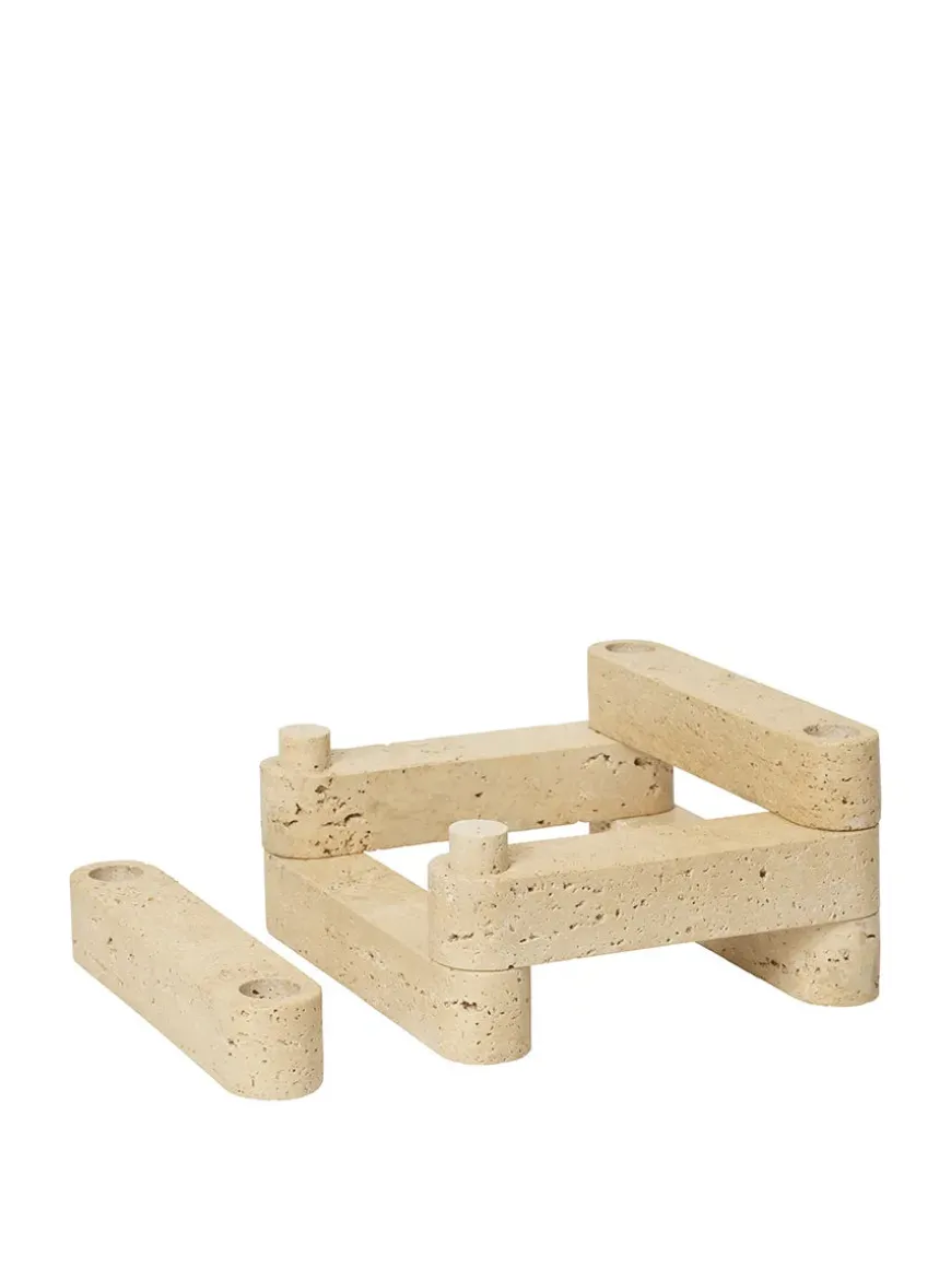 Newel Modular Candle Holder, lysestage sæt af 4 stk. fra Ferm Living