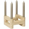 Newel Modular Candle Holder, lysestage sæt af 6 fra Ferm Living