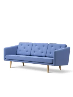 No. 1 Sofa 3-personer, re-wool af Børge Mogensen