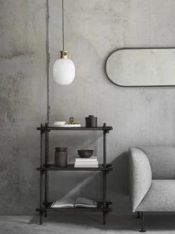 Norm Wall Mirror, Oval fra Audo Copenhagen